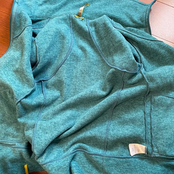 Lole green zip up jacket Sz S - Picture 10 of 10